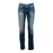 Heren Denim Jeans Original Tapered Tommy Hilfiger , Blue , Heren