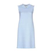 Heldere Blauwe Shift Jurk Dolce & Gabbana , Blue , Dames