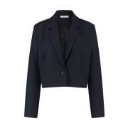 Jody Stripe Blazer By-Bar , Blue , Dames