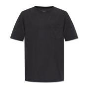 Zak T-shirt Officine Générale , Black , Heren