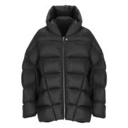 Donzen Jas met Capuchon Rick Owens , Black , Heren