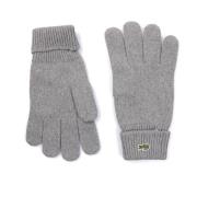 Grijze Winterhandschoenen Lacoste , Gray , Unisex