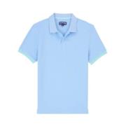 Heren Katoenen Poloshirt Vilebrequin , Blue , Heren