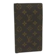 Pre-owned Canvas wallets Louis Vuitton Vintage , Brown , Dames