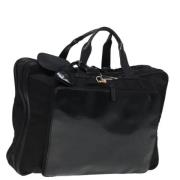 Pre-owned Nylon briefcases Gucci Vintage , Black , Dames