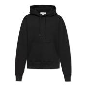 Sweatshirt met logo Ami Paris , Black , Heren