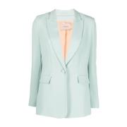 Blazers Twinset , Blue , Dames