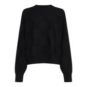 Zwarte Sweater Collectie UMA Wang , Black , Dames