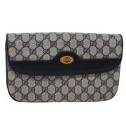 Pre-owned Leather gucci-bags Gucci Vintage , Blue , Dames