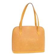 Pre-owned Leather louis-vuitton-bags Louis Vuitton Vintage , Yellow , ...