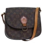 Pre-owned Canvas louis-vuitton-bags Louis Vuitton Vintage , Brown , Da...