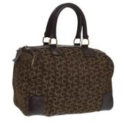 Pre-owned Canvas travel-bags Celine Vintage , Brown , Dames