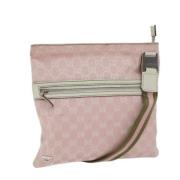 Pre-owned Canvas gucci-bags Gucci Vintage , Pink , Dames