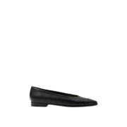 Zwarte Nappa Ballet Flats Parallele , Black , Dames