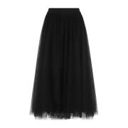 Zwarte Elegante Rok Aw24 Fabiana Filippi , Black , Dames