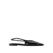 Elena Slingback Ballerina`s Anine Bing , Black , Dames