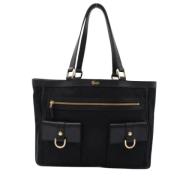 Pre-owned Canvas gucci-bags Gucci Vintage , Black , Dames