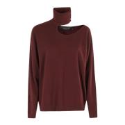 Stijlvolle Cut Out Top Federica Tosi , Red , Dames