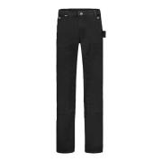 Straight Carpenter Jeans Flaneur Homme , Black , Heren