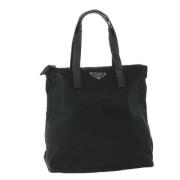 Pre-owned Nylon handbags Prada Vintage , Black , Dames