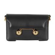 Stijlvolle Mini Schoudertas Marni , Black , Dames