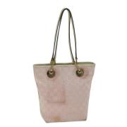 Pre-owned Canvas gucci-bags Gucci Vintage , Pink , Dames