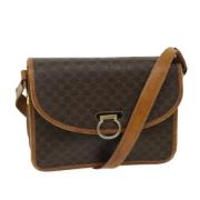 Pre-owned Leather celine-bags Celine Vintage , Brown , Dames