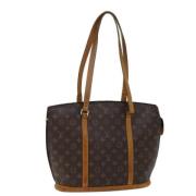 Pre-owned Canvas totes Louis Vuitton Vintage , Brown , Dames