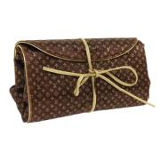 Pre-owned Canvas pouches Louis Vuitton Vintage , Brown , Dames