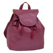 Pre-owned Leather backpacks Bally Pre-owned , Pink , Dames