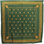 Pre-owned Silk scarves Dior Vintage , Green , Dames