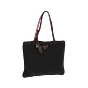 Pre-owned Nylon handbags Prada Vintage , Black , Dames