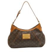 Pre-owned Canvas handbags Louis Vuitton Vintage , Brown , Dames