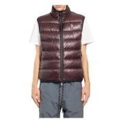 Bruine Technische Donsvest Moncler , Brown , Heren