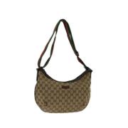 Pre-owned Canvas gucci-bags Gucci Vintage , Beige , Dames