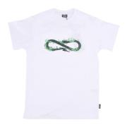 Witte korte mouw vuurlogo T-shirt Propaganda , White , Heren