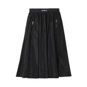 Midi Rok Gaëlle Paris , Black , Dames