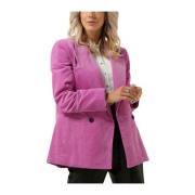 Oversized Corduroy Blazer Roze Co'Couture , Pink , Dames