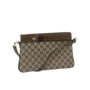 Pre-owned Canvas gucci-bags Gucci Vintage , Beige , Dames