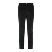 Slimmy Corduroy Vasal Black Jeans 7 For All Mankind , Black , Heren