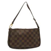 Pre-owned Canvas louis-vuitton-bags Louis Vuitton Vintage , Brown , Da...