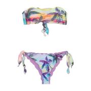 Bikini Fascia EN Slip Verstelbare Knopen Frou Frou Sundown F**k , Mult...