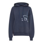 Bariva Hoodie Sweatshirt Black Iris Ball , Blue , Dames