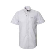 Grijze Casual Button Down Shirt Lacoste , Gray , Heren