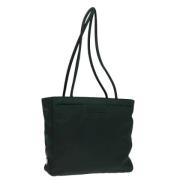 Pre-owned Nylon totes Prada Vintage , Green , Dames