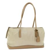 Pre-owned Nylon prada-bags Prada Vintage , Beige , Dames