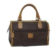 Pre-owned Leather travel-bags Celine Vintage , Brown , Dames