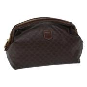 Pre-owned Leather pouches Celine Vintage , Brown , Dames