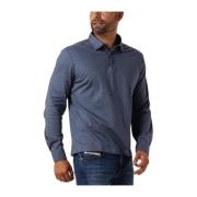 Casual Polo Kent 1/1 Desoto , Blue , Heren