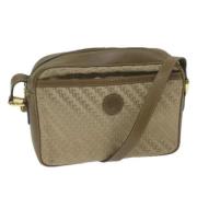 Pre-owned Canvas gucci-bags Gucci Vintage , Beige , Dames